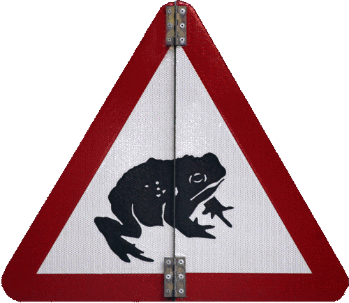 Surrey ARG Toad Sign